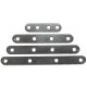 STRONG Csatlakozó lemez 140x15mm cink fehér