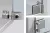 HETTICH 24908 pánt üvegre ET 5150 szett