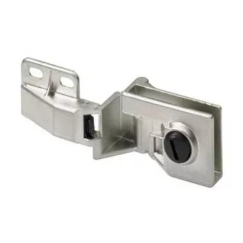   HETTICH 30866 ET 5160 csuklópánt üvegajtókhoz, nikkelezett, matt