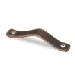 HETTICH 9071840 fogantyú Nica bőr 158/96 mm sötétbarna bőr
