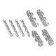 HETTICH 25183 összekötő ágyvasalat, hossz 130 mm, szett