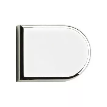   HETTICH 40495 takarósapka "D" üveghez 4-5,2 mm króm