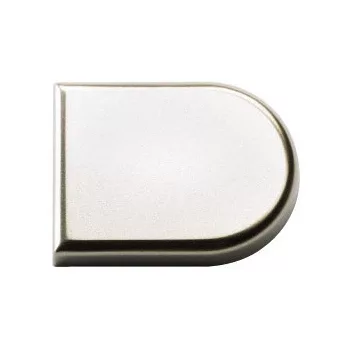   HETTICH 70713 takarósapka "D" üveghez 4-5,2 mm nikkel matt