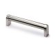 HETTICH 115077 fogantyú Como 204/192 nemesacél csiszolt/rozsdamentes acél imitác