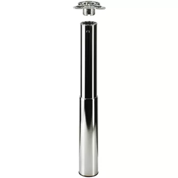 HETTICH 46064 Jelani asztalláb 690/80 mm nemesacél