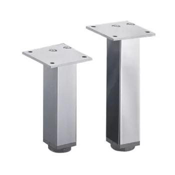 HETTICH 9119445 láb Lano L30x30 láb 80 mm ezüst