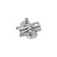 HETTICH 79277 talp Direkt speciális csavarokkal D=1,5 mm
