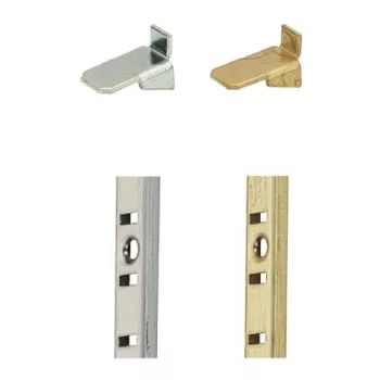 HETTICH 13127 Vari polctartó 10 mm cinkezett