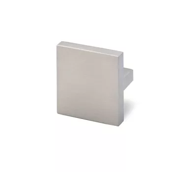 HETTICH 115156 Gomb Messana L42/32 nemesacél imitáció