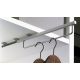HETTICH 9136276 41829 kihúzható fogas vállfákra 350 mm