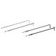 HETTICH 51485 MultiTech magasító korlát 550 mm fehér