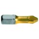 BOSCH 2607001594 bit PZ2 TIN 25mm MAX GRIP