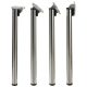 HETTICH 9078548 Jengo asztalláb 710/50 mm nemesacél