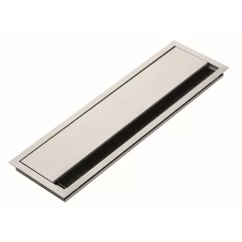 Kábel kivezető Alu 100 x 100 x 13 mm elox