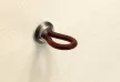 HETTICH 9113691 fogantyú Filaga d32 mm világosbarna bőr/matt nikkel