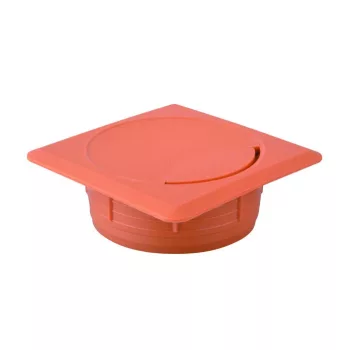 STRONG Kábel kivezető 60 mm szögletes bükk