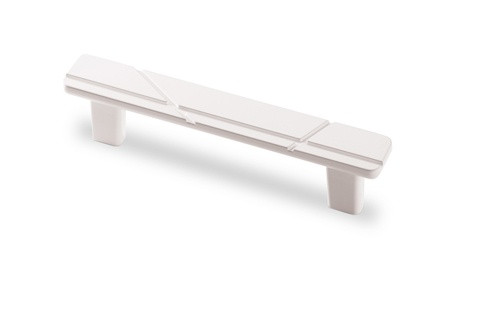 HETTICH 9082137 fogantyú Celista 160/128 mm fehér matt