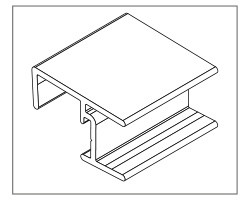 ALAP BEL/KÜL SAROK 90° ALU 100mm REHAU