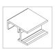 ALAP BEL/KÜL SAROK 90° ALU 150mm REHAU