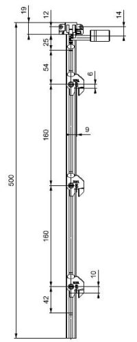 LEHMANN Rúd SVS3 típus 2 (1+3 magasság 515 mm)