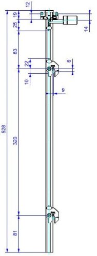 LEHMANN Rúd SVS3 típus 5 (1+2 magasság 544 mm)