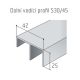 S-profil S30/45 alsó elox 2m