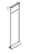 VIBO CE1905 + GCFTMVG keret sínnel 1760-2200mm