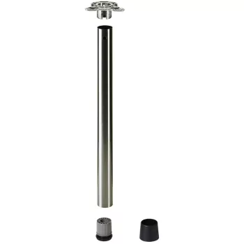   HETTICH 46049 Ayo asztalláb 1200/60 mm nemesacél imitáció