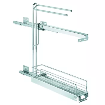 KES 015418 150mm-es törlőruha tartóhoz szürke