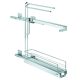 KES 015418 150mm-es törlőruha tartóhoz szürke