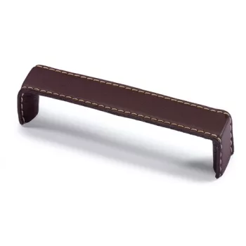   HETTICH 9113509 fogantyú Dublina 168/160 mm sötétbarna bőr