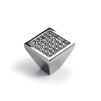 HETTICH 9113699 gomb Lodi 25x25 mm króm fényes