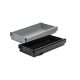 HETTICH 75514 fiók acél 292/530 mm fekete