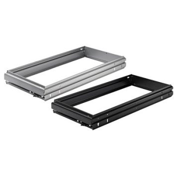   HETTICH 9011894 keret szekrényekre fronttal 352x371 (435 mm) alumínium