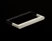 HETTICH 9109703 fogantyú Utinum 138/128 mm nemesacél imitáció