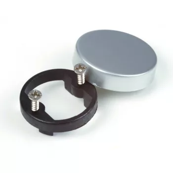   StrongHinges S3 Ellendarab pánttakaró sapkával üvegre "o" matt nikkel