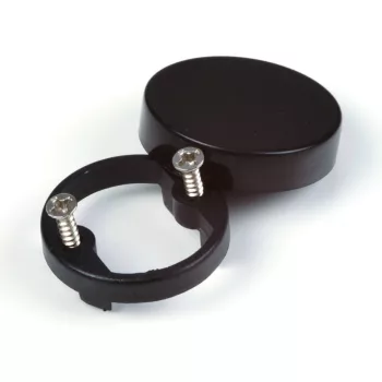   StrongHinges S5 Ellendarab pánttakaró sapkával üvegre "o" fekete