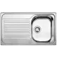 BLANCO 511942 Mosogató Tipo 45 S természetes fényű nemesacél excenter nélkül