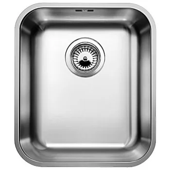   BLANCO 518199 Mosogató Supra 340-U szálcsiszolt nemesacél rúd nélkül