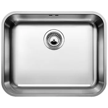   BLANCO 518205 Mosogató Supra 500-U szálcsiszolt nemesacél rúd nélkül