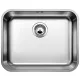 BLANCO 518205 Mosogató Supra 500-U szálcsiszolt nemesacél rúd nélkül