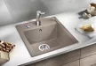 BLANCO 517160 Mosogató Dalago 45 fehér excenterrel Silgranit PuraDur