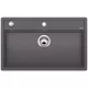 BLANCO 518852 Mosogató Dalago 8 szürke szikla excenterrel Silgranit PuraDur