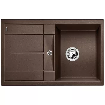   BLANCO 515039 Mosogató Metra 45 S kávé excenter nélkül Silgranit PuraDur