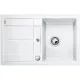 BLANCO 513028 Mosogató Metra 45 S fehér excenterrel Silgranit PuraDur