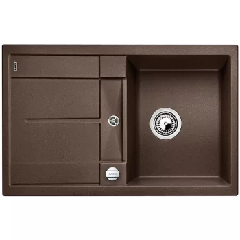   BLANCO 515038 Mosogató Metra 45 S kávé excenterrel Silgranit PuraDur