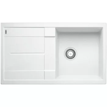   BLANCO 513205 Mosogató Metra 5 S fehér excenter nélkül Silgranit PuraDur