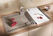 BLANCO 513205 Mosogató Metra 5 S fehér excenter nélkül Silgranit PuraDur