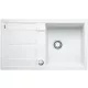 BLANCO 513037 Mosogató Metra 5 S fehér excenterrel Silgranit PuraDur