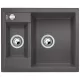BLANCO 518874 Mosogató Metra 6 szürke szikla excenterrel Silgranit PuraDur